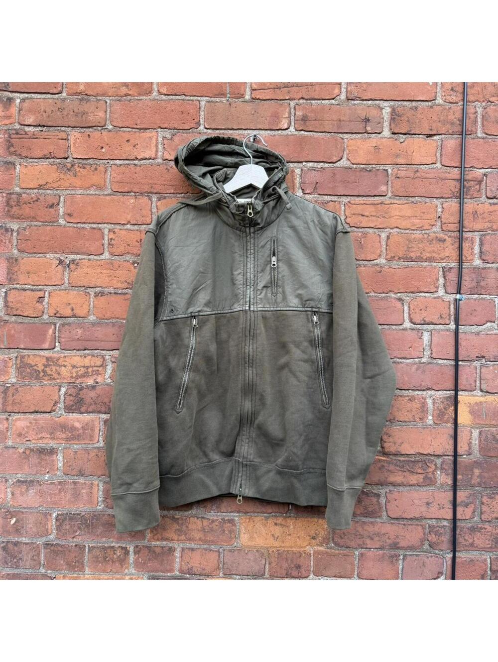 Vintage gap zip up military style tactical hoodie 2006 L